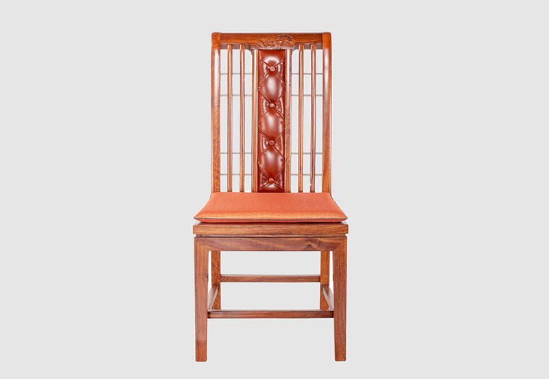 河东芙蓉榭中式实木餐椅效果图