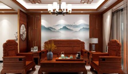 河东如何装饰中式风格客厅？